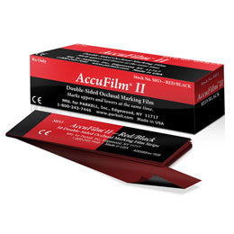 Accu Film ll Accu Film II - Red/Black. Double-sided .0008" (21 microns)