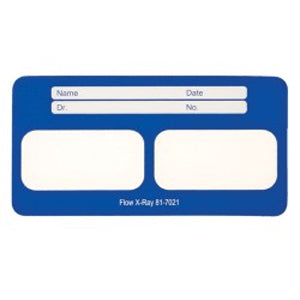 Perfect Pocket Film Mounts Vinyl/Blue 2 Window Horizontal, Size 3, box of 100