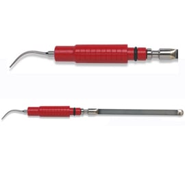 Premier 25K IF-100 Thin-tip Internal Flow Ultrasonic Insert with Red Resin