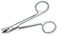 Premier Curved Sharp 5" Crown and Collar Scissors, single scissor