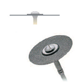 Thin-Flex X926-7 (0.10mm, 45 micron) Single-Sided Diamond Disc, Outside