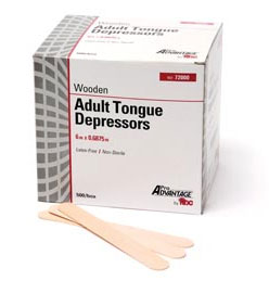 ProAdvantage Tongue Depressor, Adult 6" x 11/16", Sterile, 1 per pack, 100