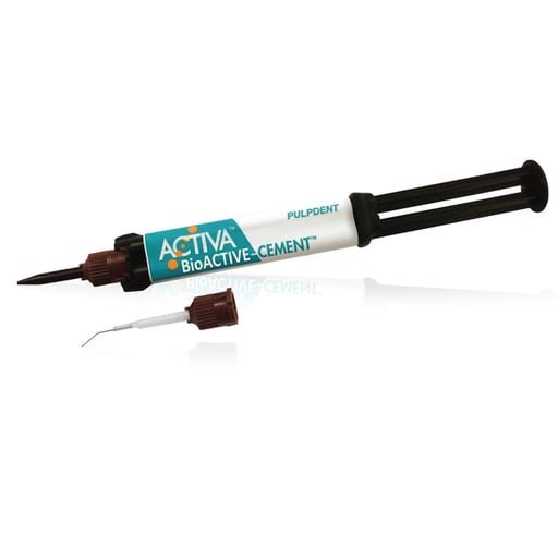 ACTIVA BioACTIVE CEMENT Single Pack: 5mL/7gm syringe A2 Opaque shade, 20