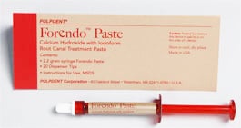 Forendo Calcium Hydroxide Paste with Iodoform in a Silicone Oil Base