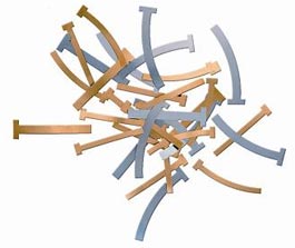 T-Bands Brass, Straight/Wide .002" / 0.05 mm thick Matrix Bands. Self-contained