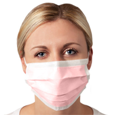 Quala Ear-Loop masks - Pink, 50/bx.
