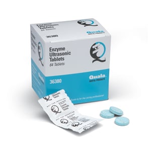 Quala Ultrasonic Enzyme Cleaning Tablets, 64/Box