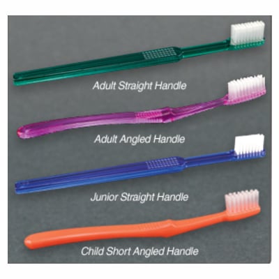 Quala Child Toothbrushes, 23 tufts tapered head, Soft, End-Rounded Bristles
