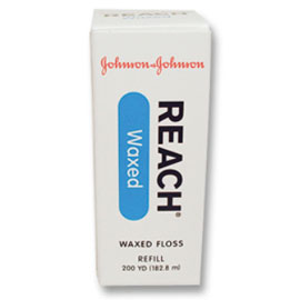 Reach Waxed Unflavored Dental Floss 200 yard