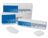 Richmond 3" x 3" Non-Woven Cotton Sponges 4000/case. (20 sleeves of 200 each.)
