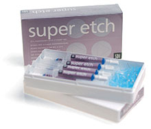Super Etch 3 x 2 mL Syringe Kit. 37% Phosphoric Acid Blue Etch, Package of 3