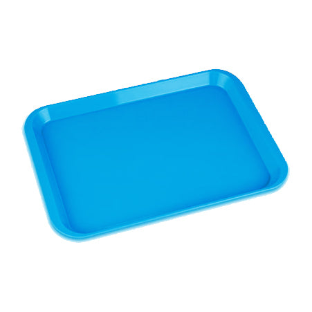 B-Lok Set-up Tray Flat Size B (Ritter) - Neon Blue, Plastic 13-3/8" x 9-5/8" x