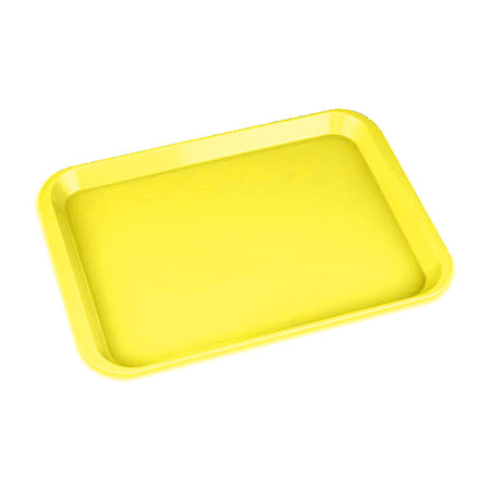 B-Lok Set-up Tray Flat Size B (Ritter) - Neon Yellow, Plastic 13-3/8" x 9-5/8"