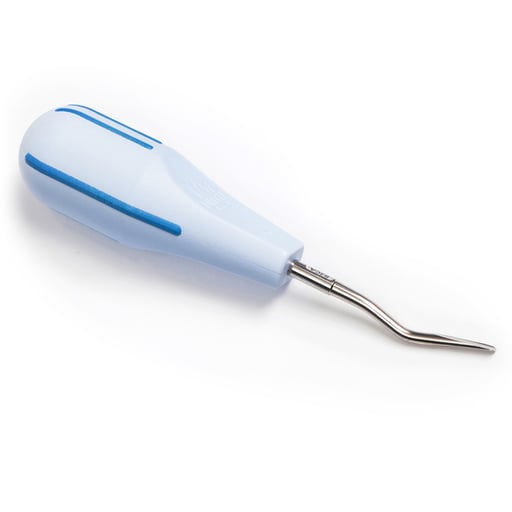 Luxator Short Periotome, 3mm (S3CA), Contra Angle Blade, 1/Pk, Dark Blue color