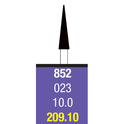 Spring FG #209.10 (852.023) Fine grit Needle shaped single-use diamond bur