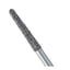 Two Striper FG #250.11 Coarse Diamond Bur, Bevel-End Cylinder. Pack of 5