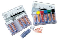 SybronEndo Fine (F) Tapered Gutta Percha Points. Box of 6 Vials of 20 Points