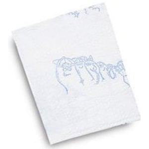 Tidi Choice "TIDI Toes" Waffle Embossed Podiatry 3-Ply Towel (13" x 18") 500/Cs