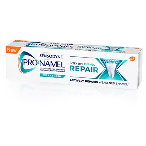 ProNamel Intensive Enamel Repair Toothpaste, Extra Fresh, 12- 3.4 oz Tubes
