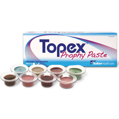 Topex Coarse grit, FunPak Prophy Paste with Fluoride, Contains: Really