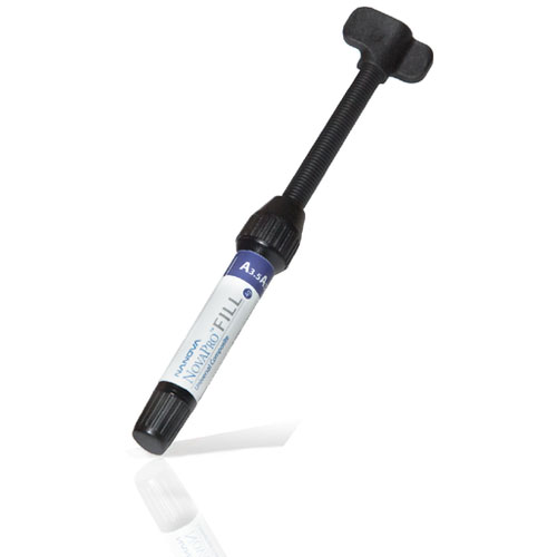 NovaPro Fill Universal Composite - Shade A4, 4 Gm. Syringe. Patented nano-fiber