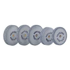 Mizzy Heatless #5 White Heatless Wheels are Made of Non-Contaminating, Aluminum