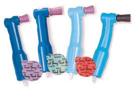 D-Lish Ez Pak Classic Disposable Prophy Angle with Soft Purple LF Petite Web