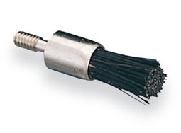 Young Prophy Brush - Screw-type Midget Standard Flat Black, package of 144