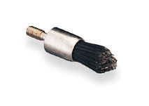 Young Prophy Brush - Screw-type Midget Pointed Black, package of 144 Brushes