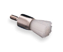 Young Prophy Brush - Screw-type Soft Flat White, package of 144 Brushes