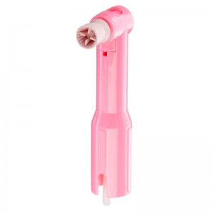 Classic Pink Petite Web Disposable Prophy Angle in Pink, 1200/Box. With Petite