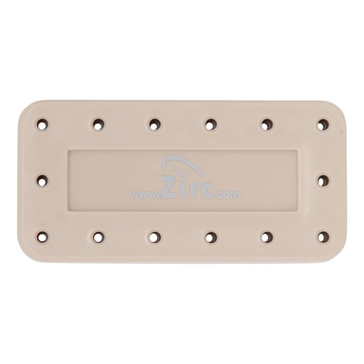 Zirc 14 Hole Beige, Magnetic Bur Block with Microban