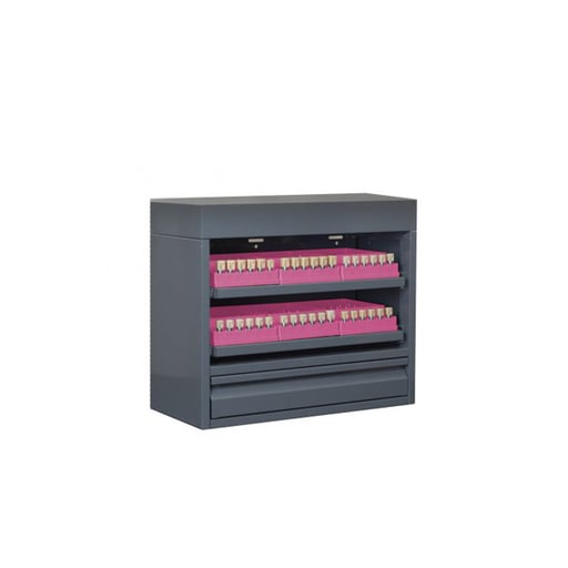 CAD/CAM Block Locker Small Neon Pink