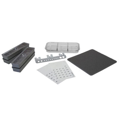 Zirc Capsule Composite Organizer Kit: tub liner, 4 - long tub cups with covers
