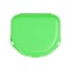 Zirc Neon Green Retainer Boxes - Regular 3"W x 1"D, package of 12