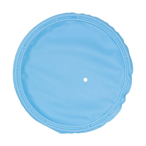 Insti-Dam Blue Latex-Free dam with prepunched hole and built-in white frame