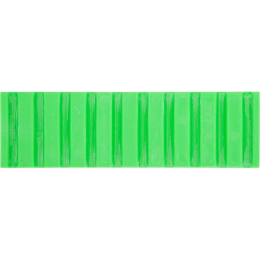 Zirc Neon Green Instrument Mat 6-3/4" x 2" x 3/8", Non-Slip Soft Material