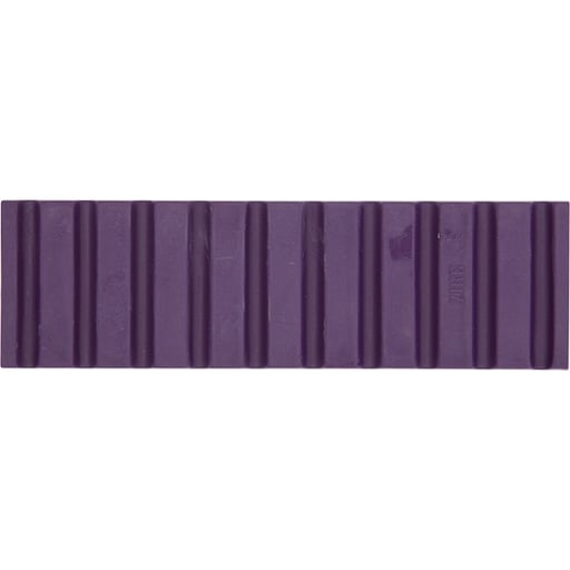 Zirc Plum Instrument Mat 6-3/4" x 2" x 3/8", Non-Slip Soft Material, Holds 10
