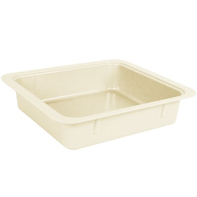 Zirc Procedure Tub - White, 12-1/4" x 10-7/8" x 2-3/4". Tub Only. Made