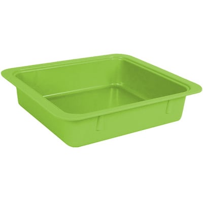 Zirc Procedure Tub - Neon Green, 12-1/4" x 10-7/8" x 2-3/4". Tub Only. Made